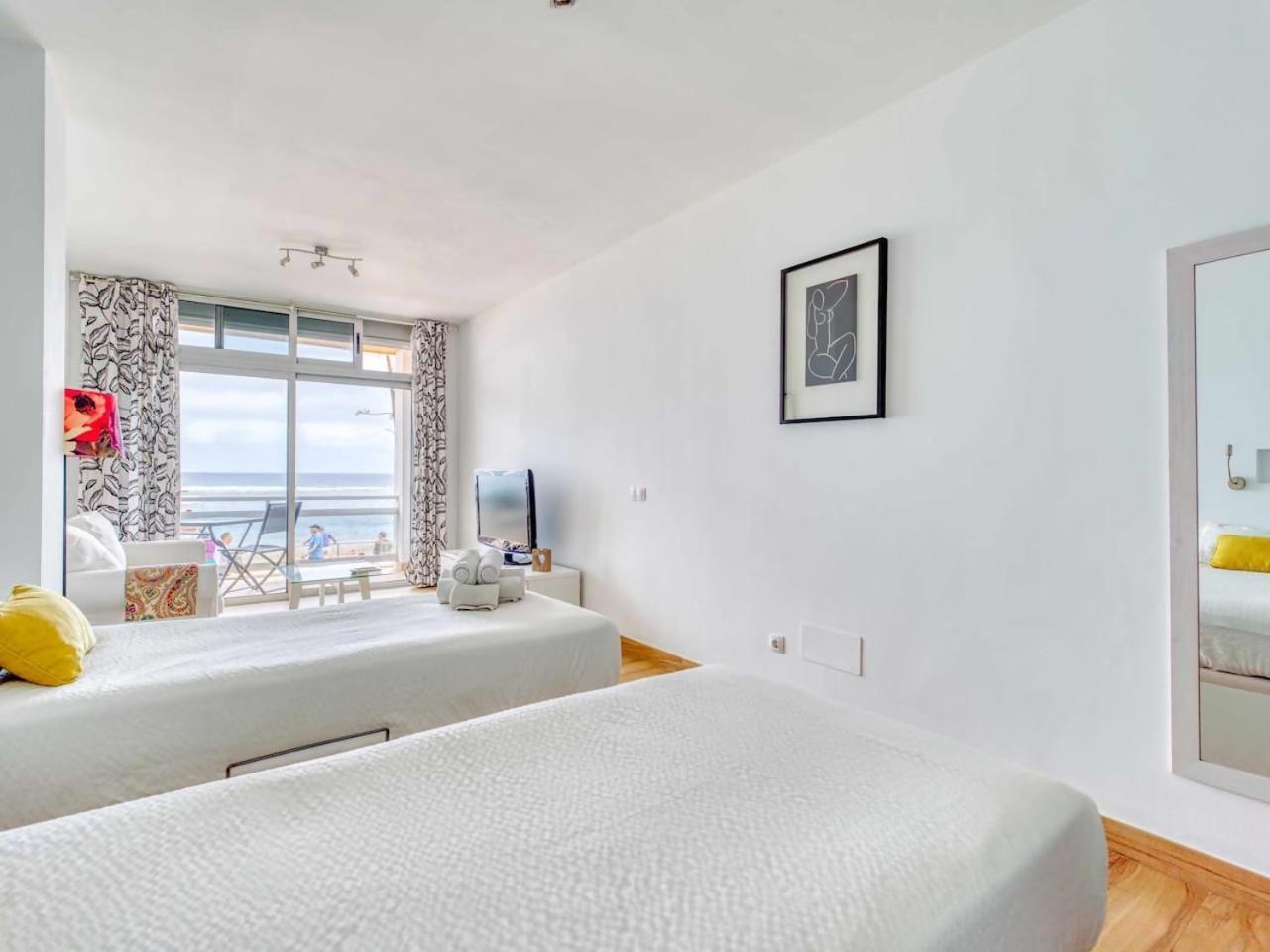 Marsin Playa Terrace Sea Front View Apartment ลาสปัลมาส เด กรานคานาเรีย ภายนอก รูปภาพ